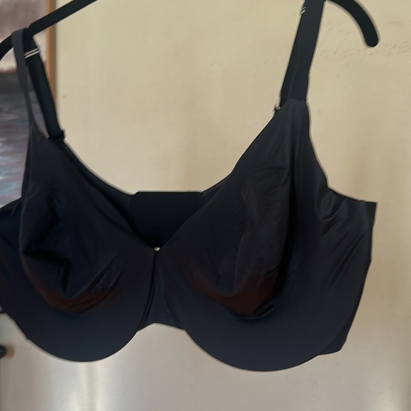 NWT SKIMS SMOOTHING INTIMATES  UNLINED FULL COVERAGE BRA 36H ONYX - Picture 4 of 6